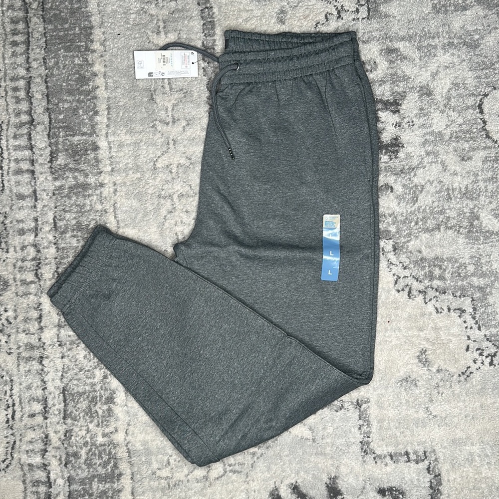 Gray Basic sweatpants